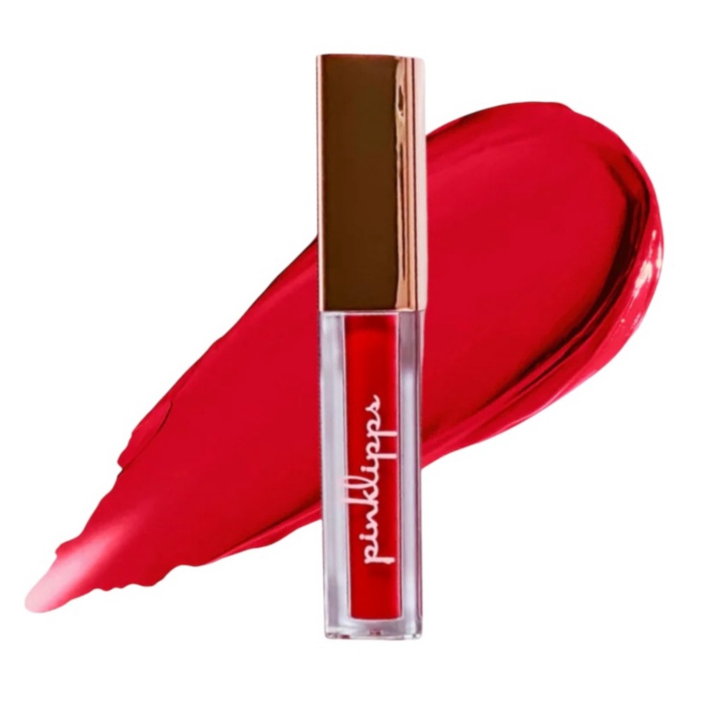 💥 3/$15 🆕 Pinklipps Everlasting Mini Matte Lip Gloss - Cherry Bomb